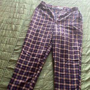 Plaid pants